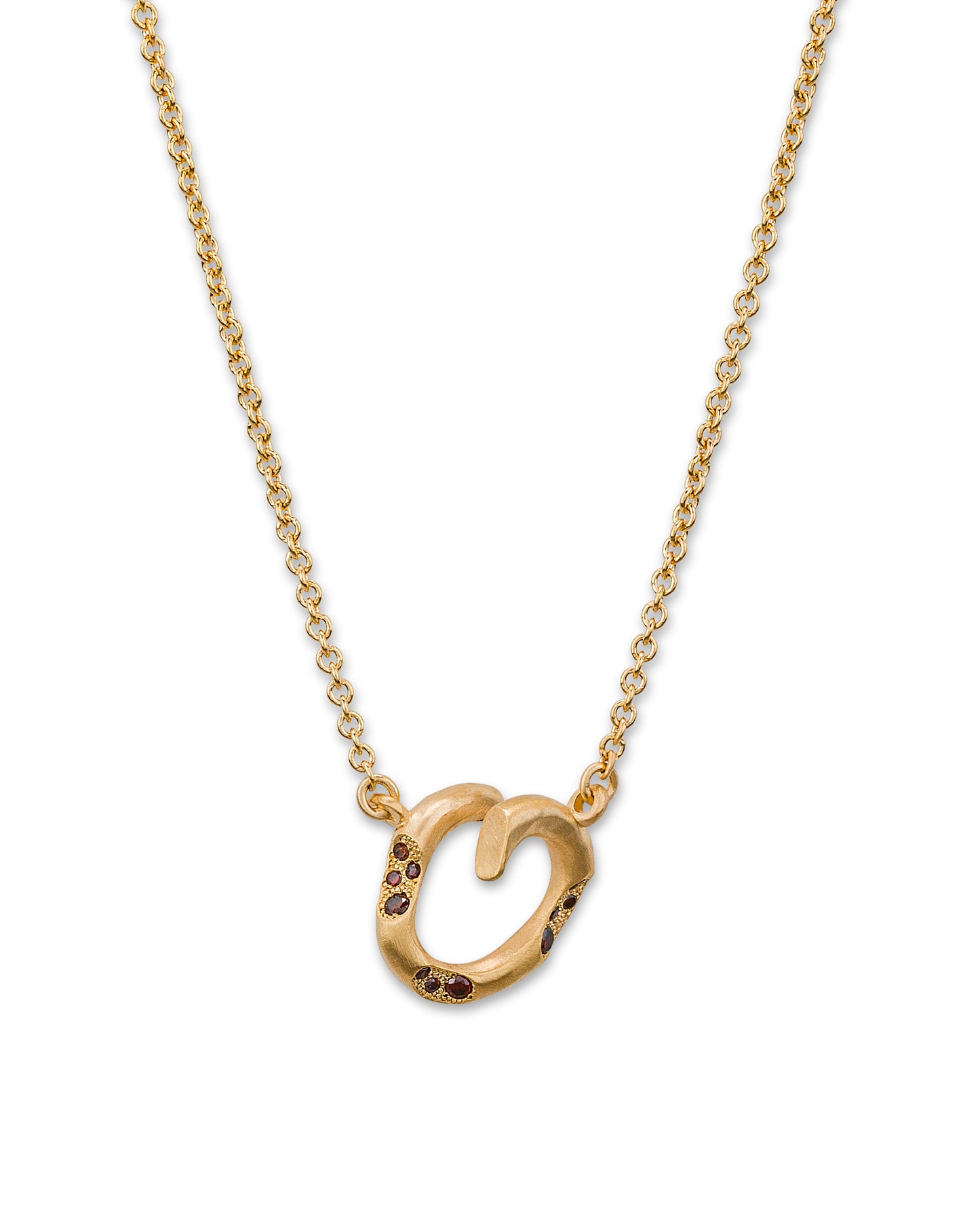Oasis Radiance Necklace Cognac Diamonds