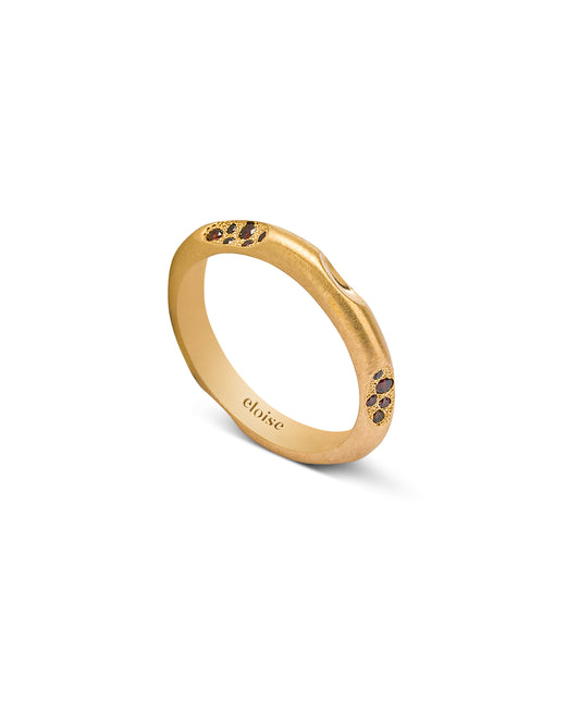 Mirage Ring Cognac Diamonds