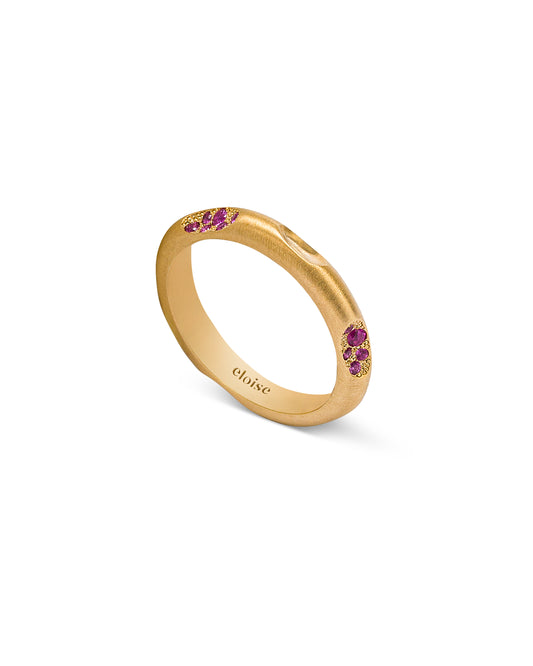 Mirage Ring Pink Sapphires