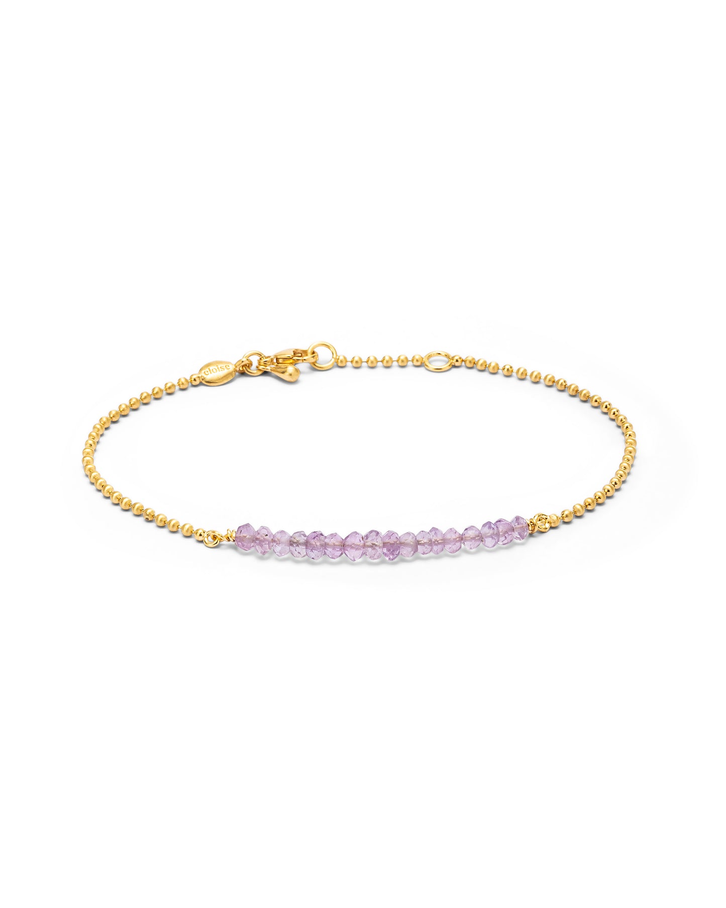 Cosmos Bracelet Purple Amethyst