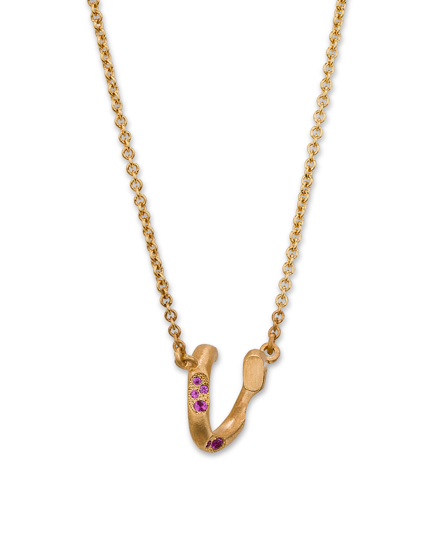 Oasis Radiance Necklace Pink Sapphires