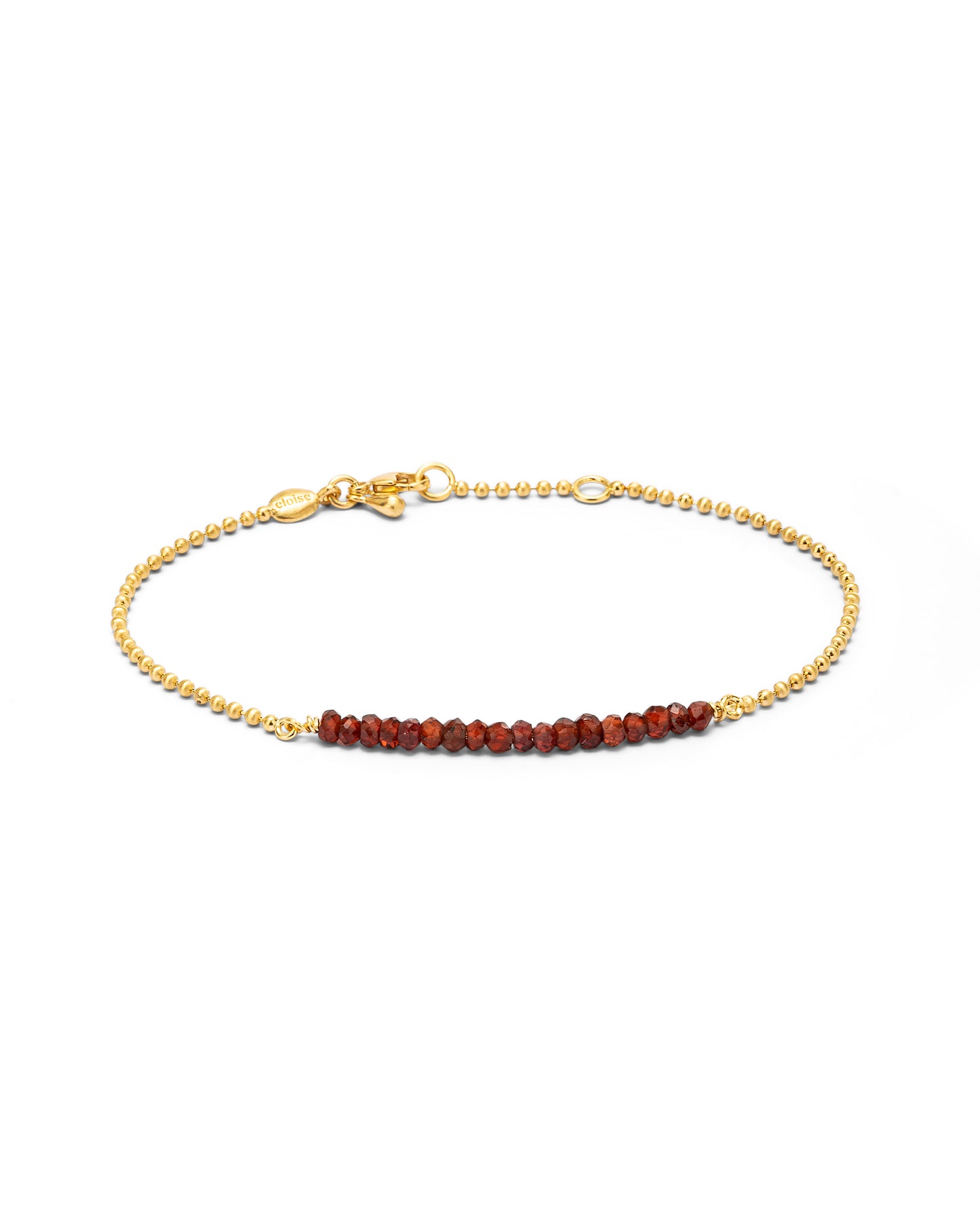 Bracciale Cosmos Granato Rosso