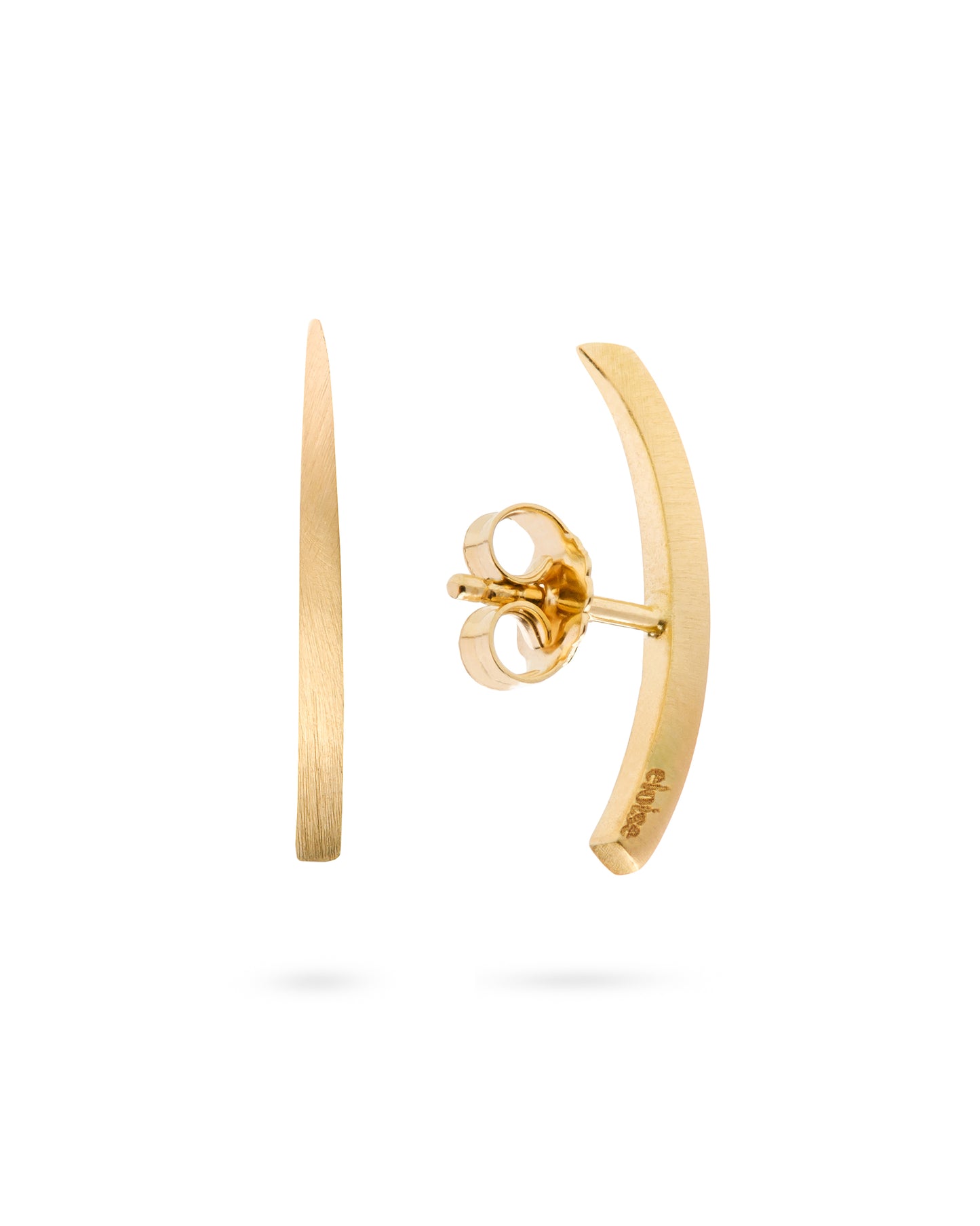 Orecchini Crescent Lunghi Moon