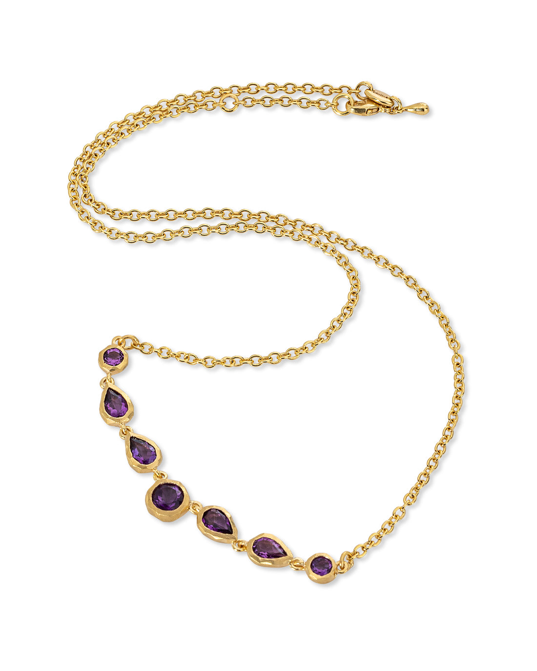 Wanderlust Necklace Purple Amethyst