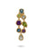 Odyssey Earring Blue - Green - Purple