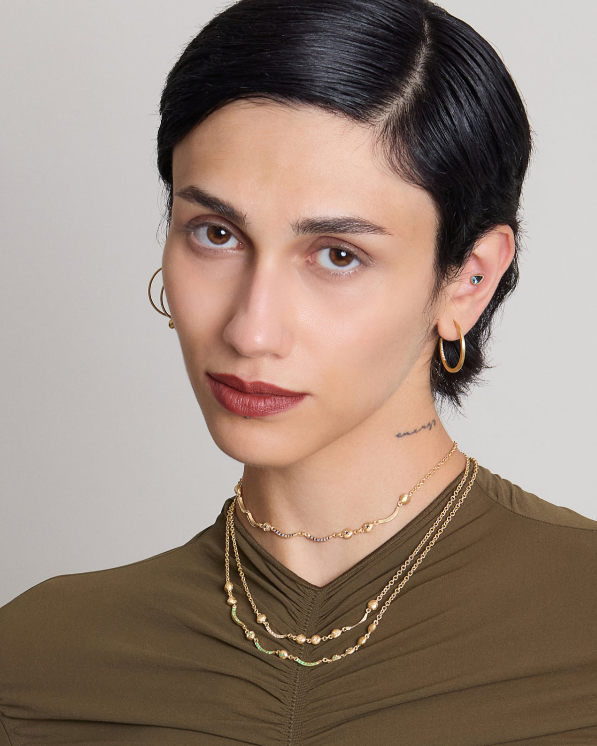 Arché Necklace Water Element Sapphire