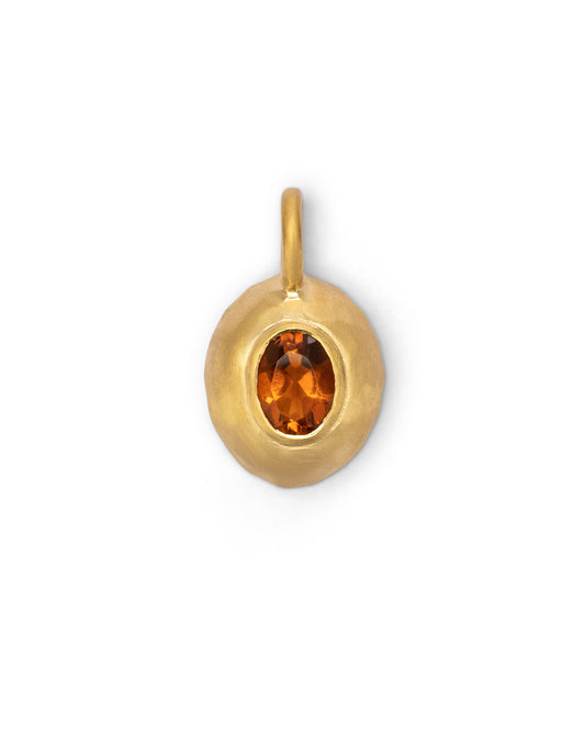 Milestone Sasso Charm Small Madeira Quartz