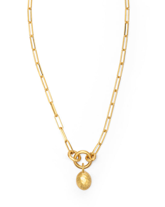 Voyage Necklace Clip Chain with Sasso Charm