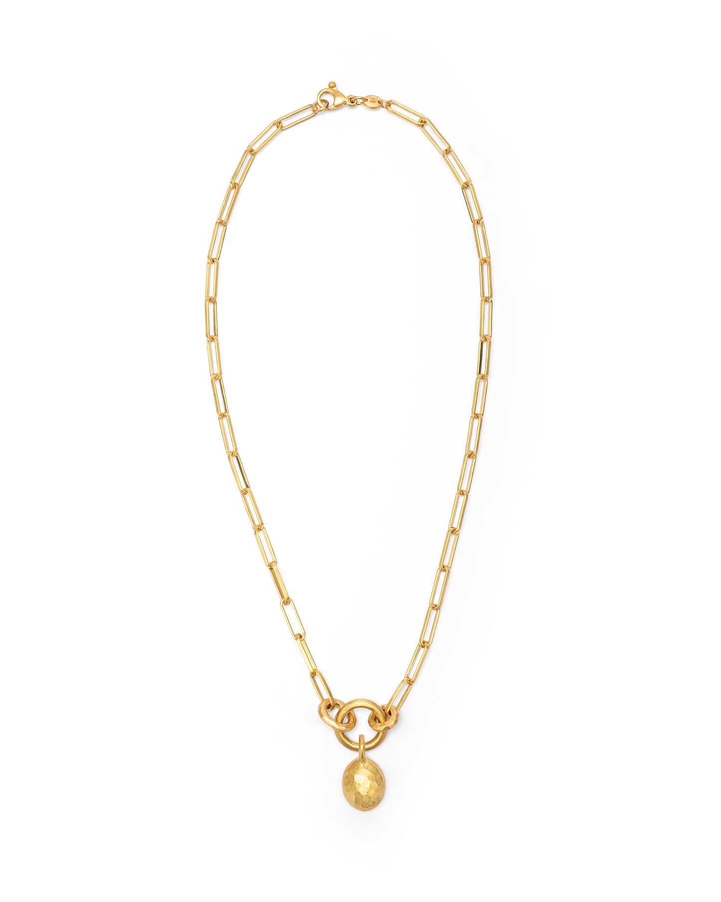 Voyage Necklace Clip Chain with Sasso Charm