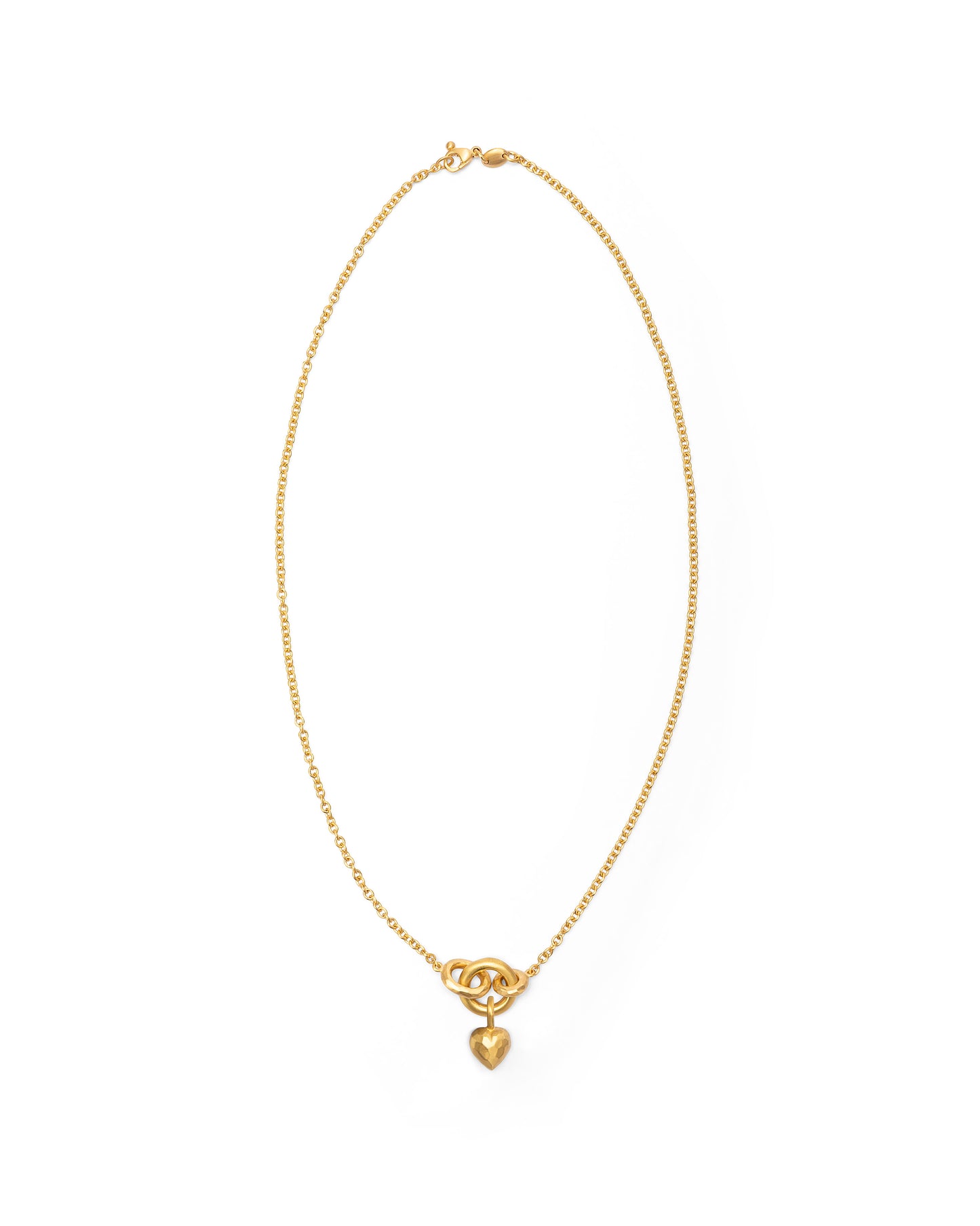 Voyage Necklace Light Chain with Heart Charm