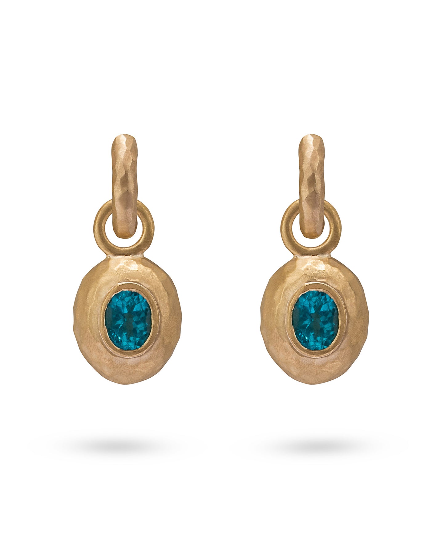 Orecchini Wander Piccoli con Ciondoli Sasso Apatite
