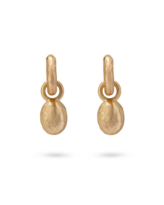 Wander Hoops Small with Sasso Charms