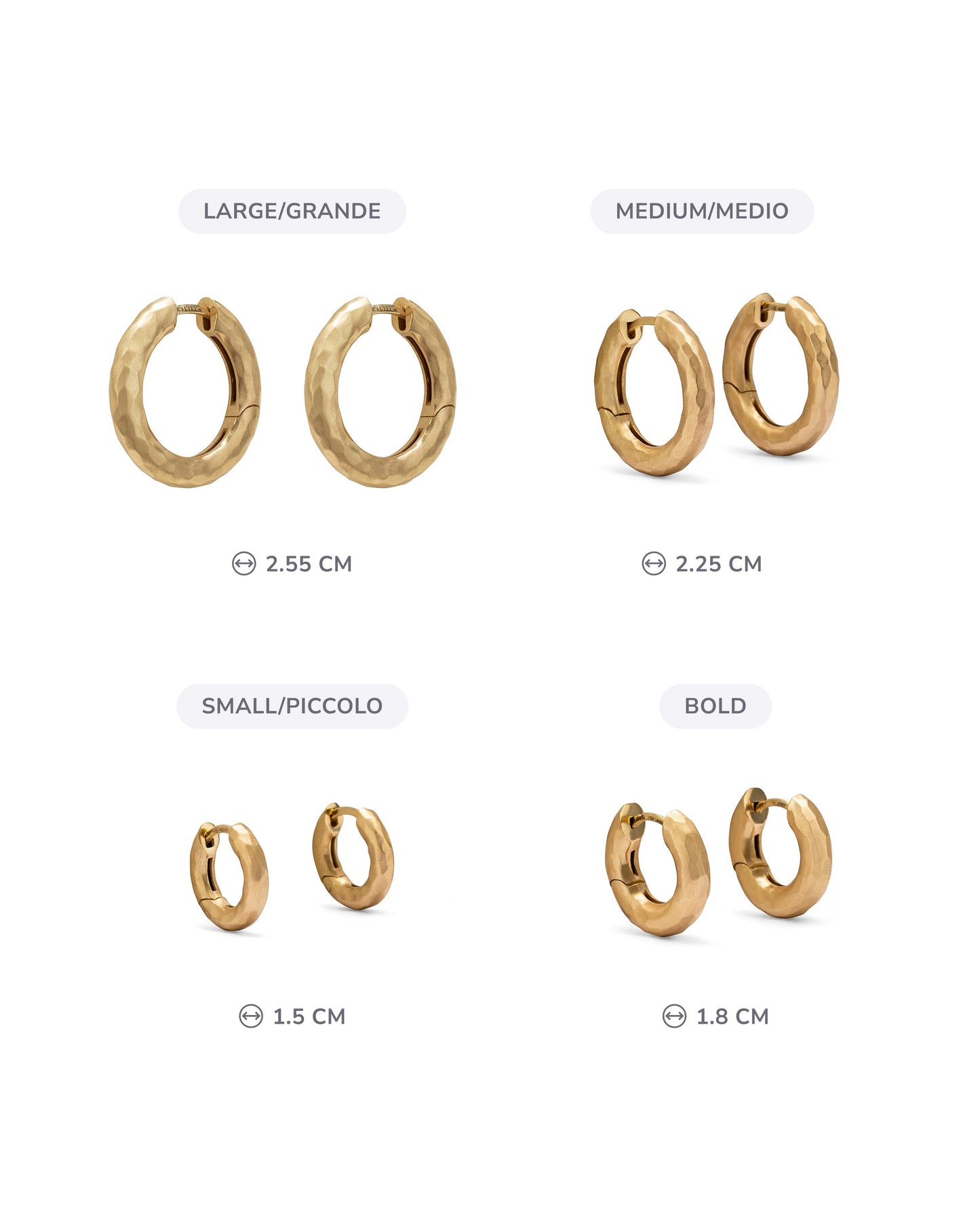 Wander Hoops size guide