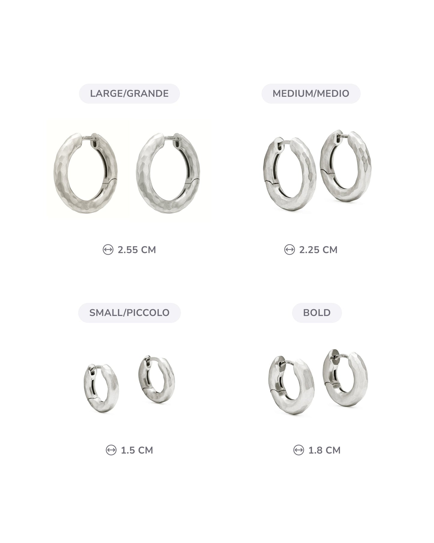 Wander Hoops size guide