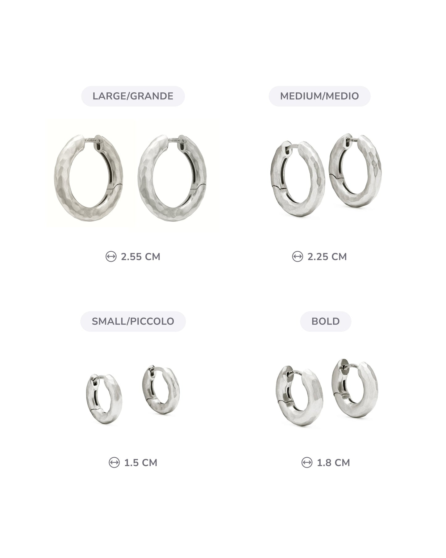 Wander Hoops size guide