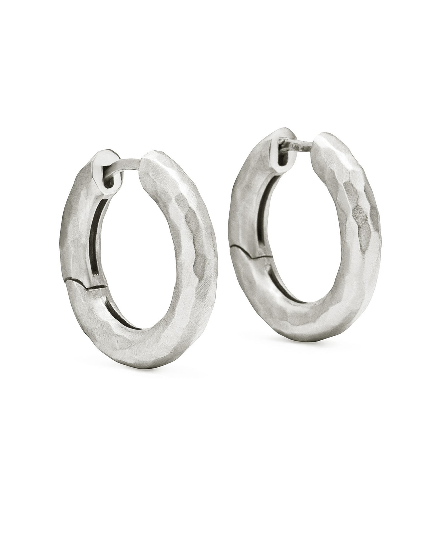 Orecchini Wander Medi Argento Naturale