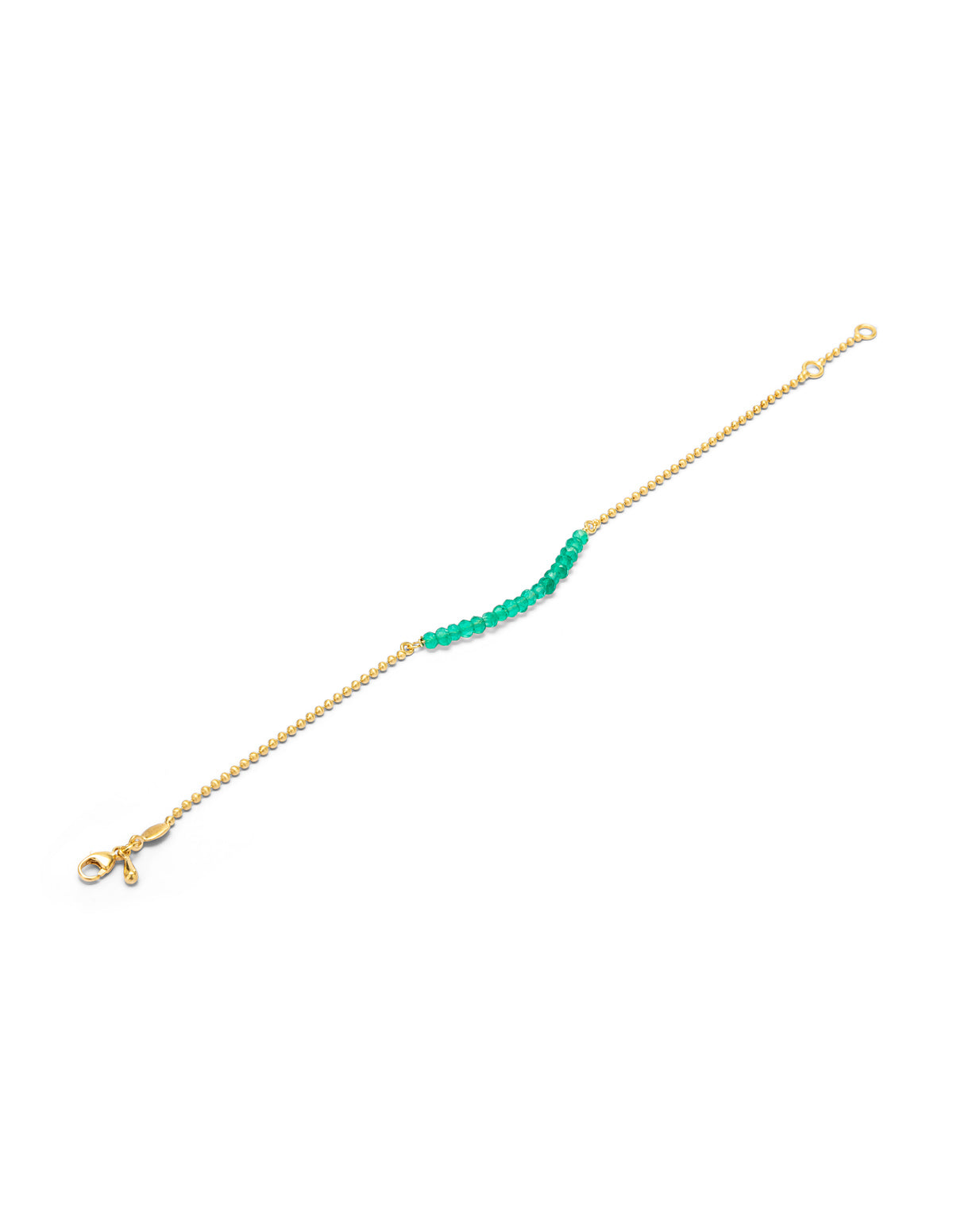 Cosmos Bracelet Green Onyx