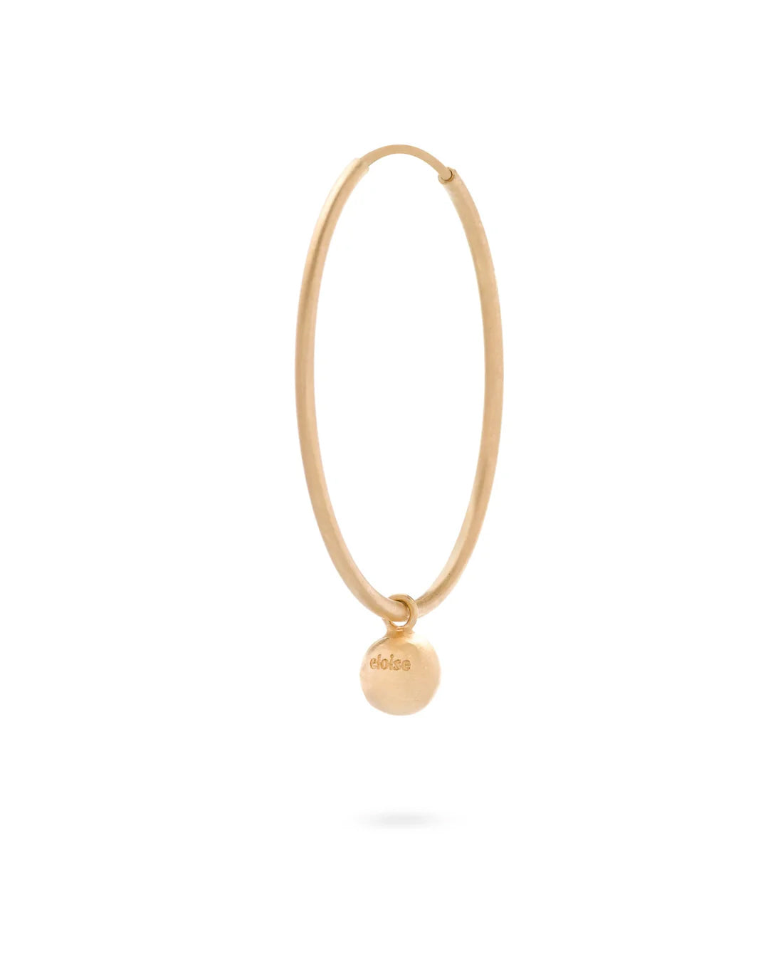Moon Hoops Diamond 18K Gold