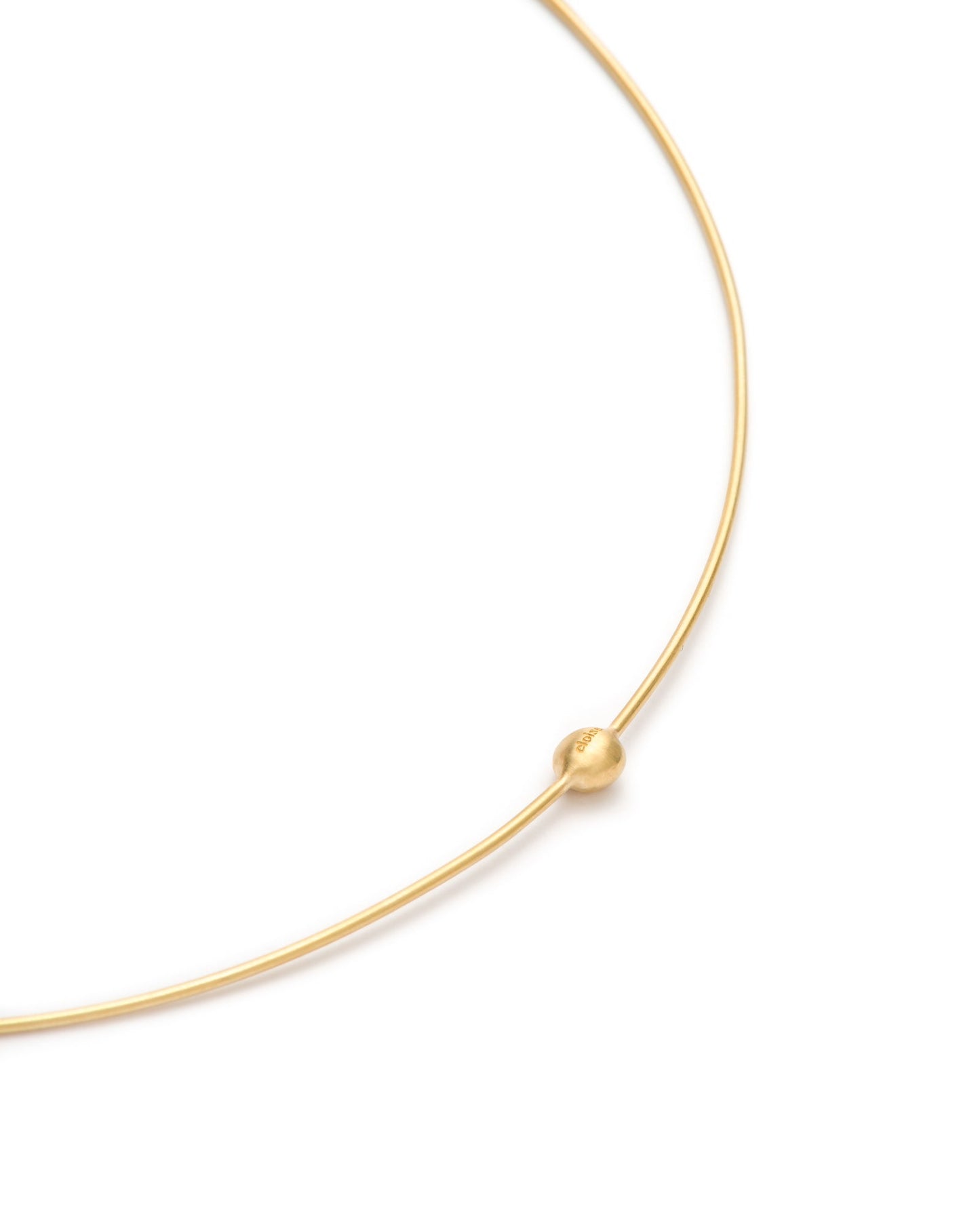 Moon Necklace Diamond 18K Gold