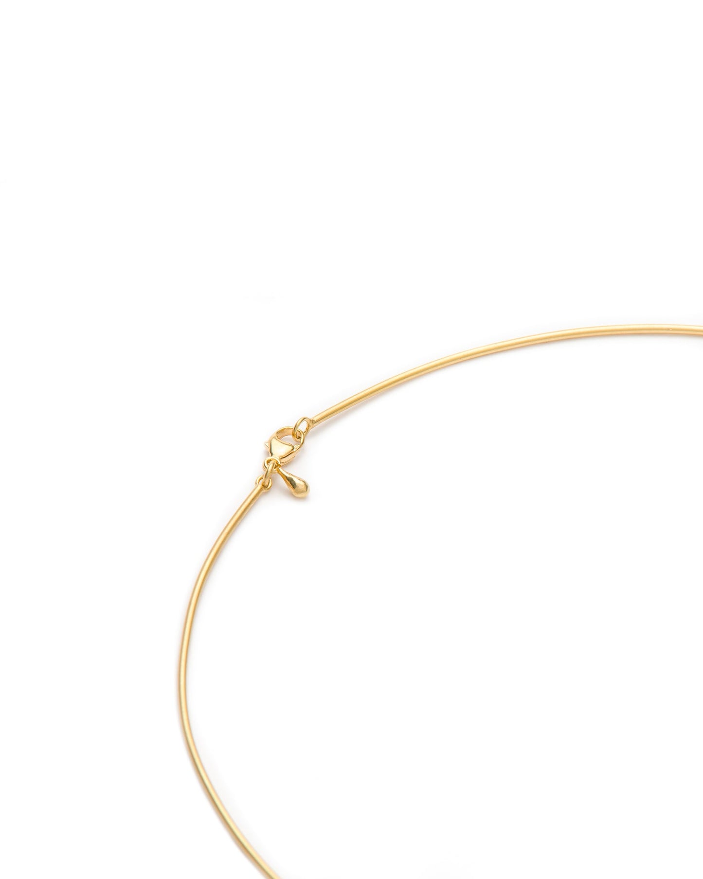 Moon Necklace Diamond 18K Gold
