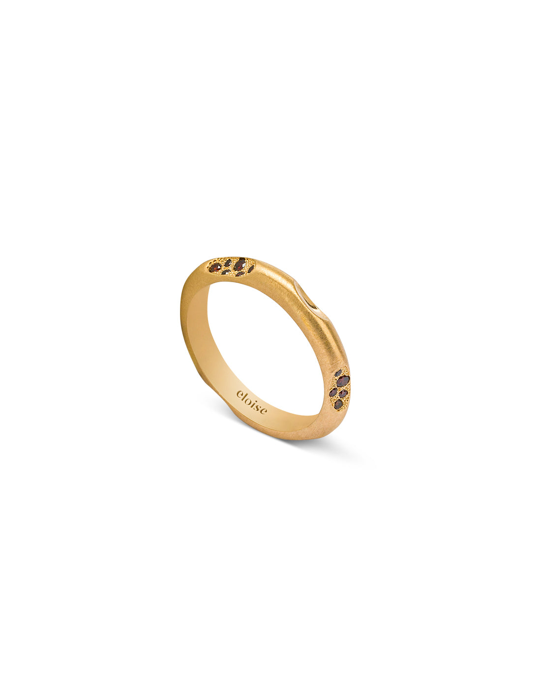 Anello Mirage Diamanti Cognac