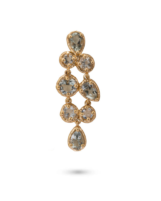 Odyssey Earring Light Green Prasiolite