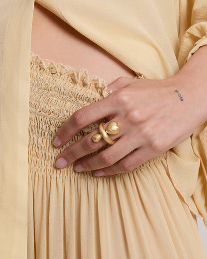 Deux Mondes Heart Ring