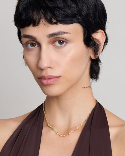 Arché Necklace Earth Element Emerald