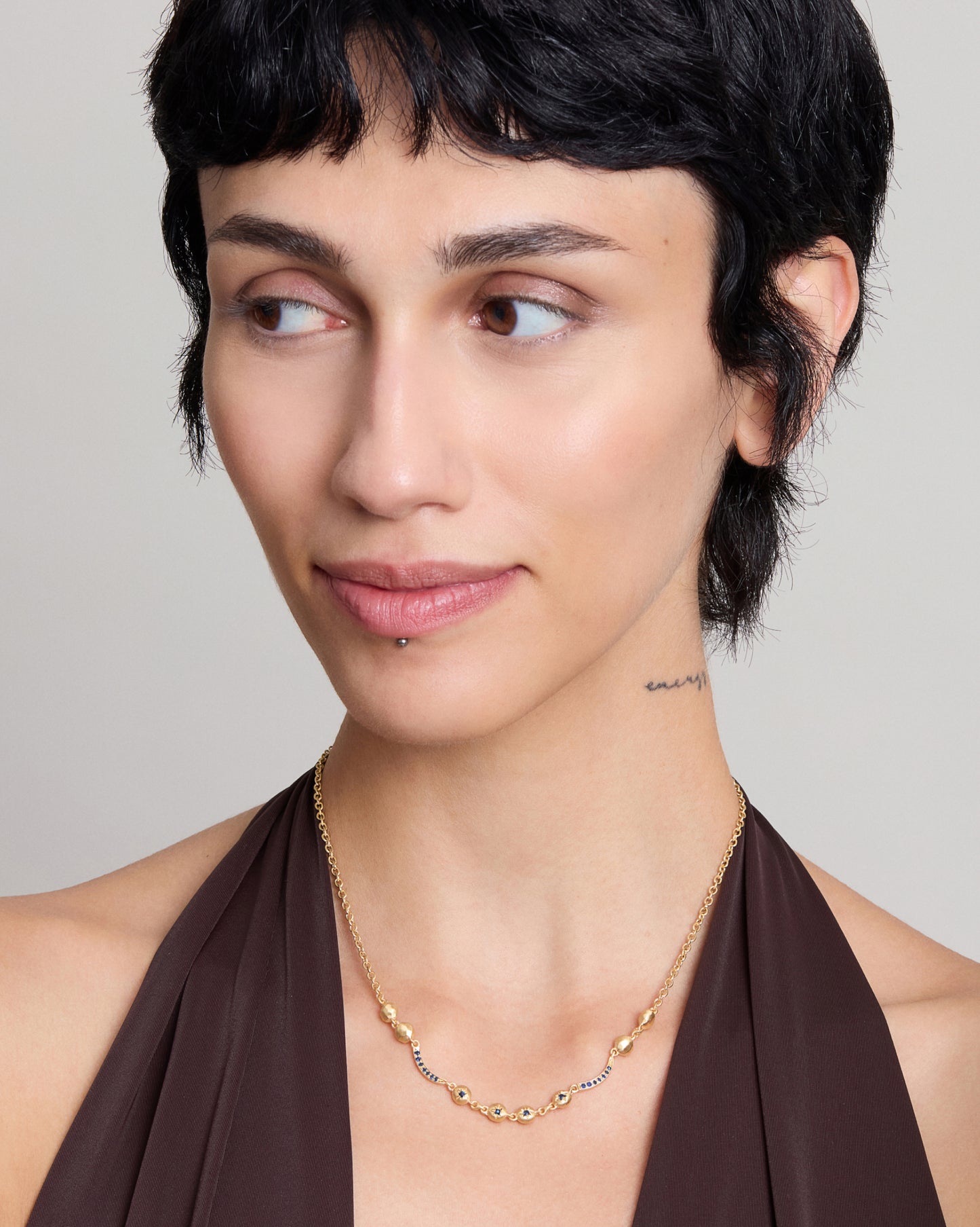 Arché Necklace Water Element Sapphire
