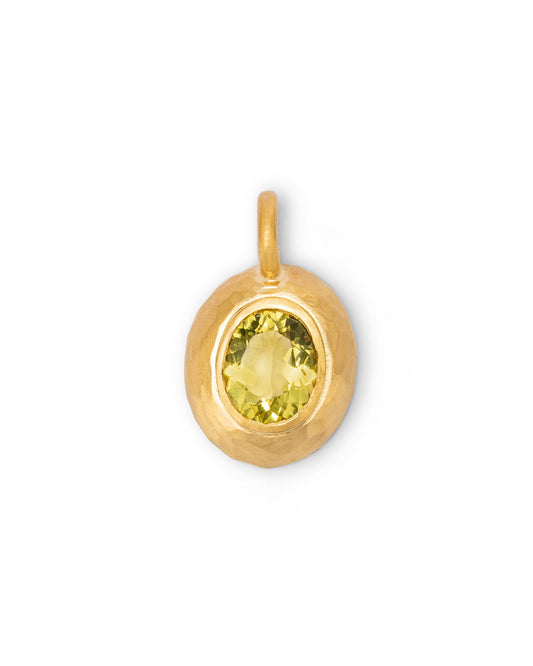 Milestone Sasso Charm Large Lemon Quartz