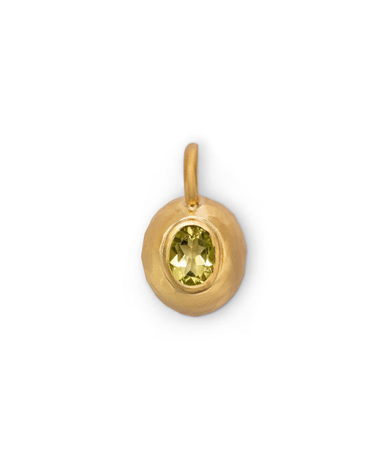 Milestone Sasso Charm Medium Lemon Quartz