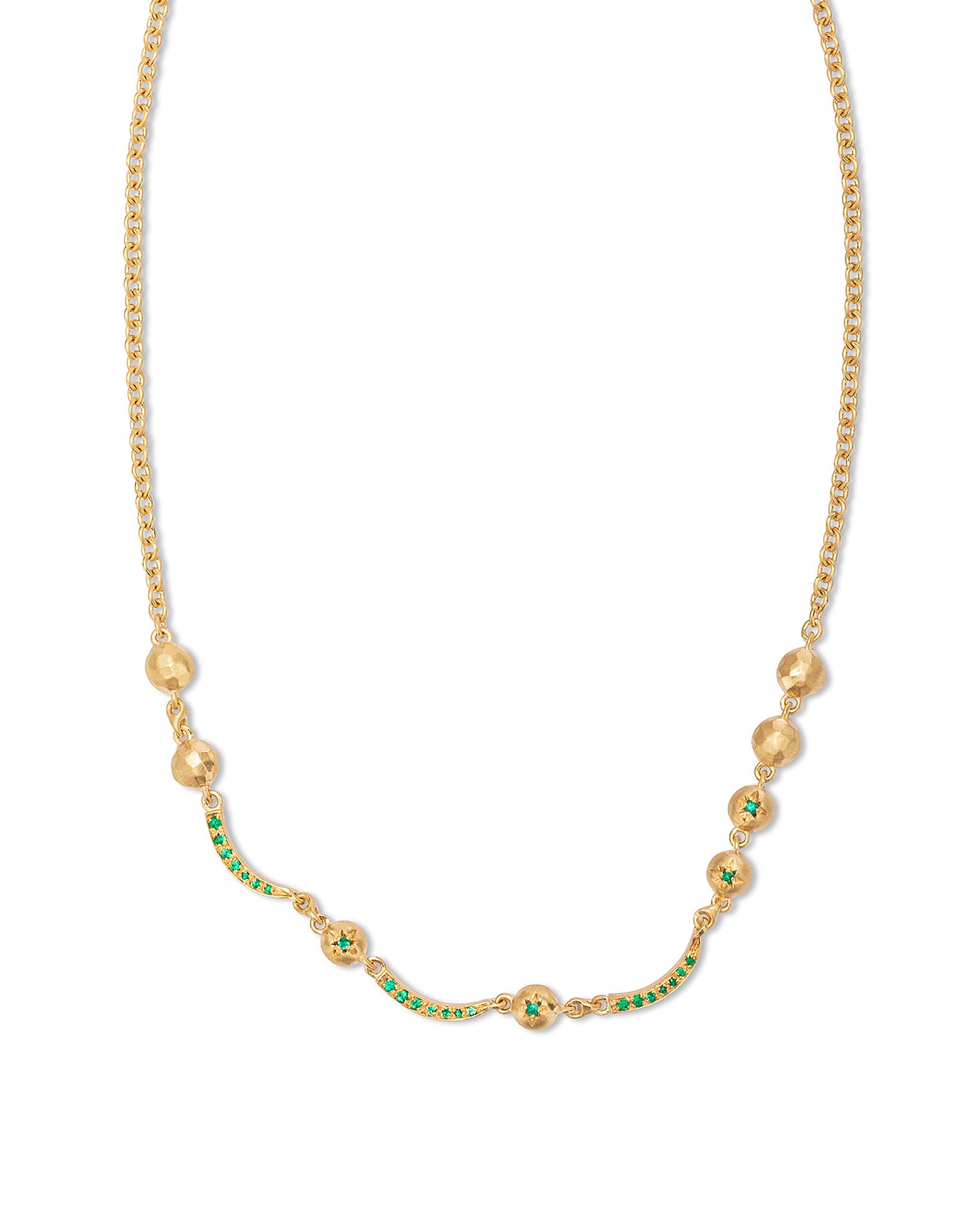 Arché Necklace Earth Element Emerald