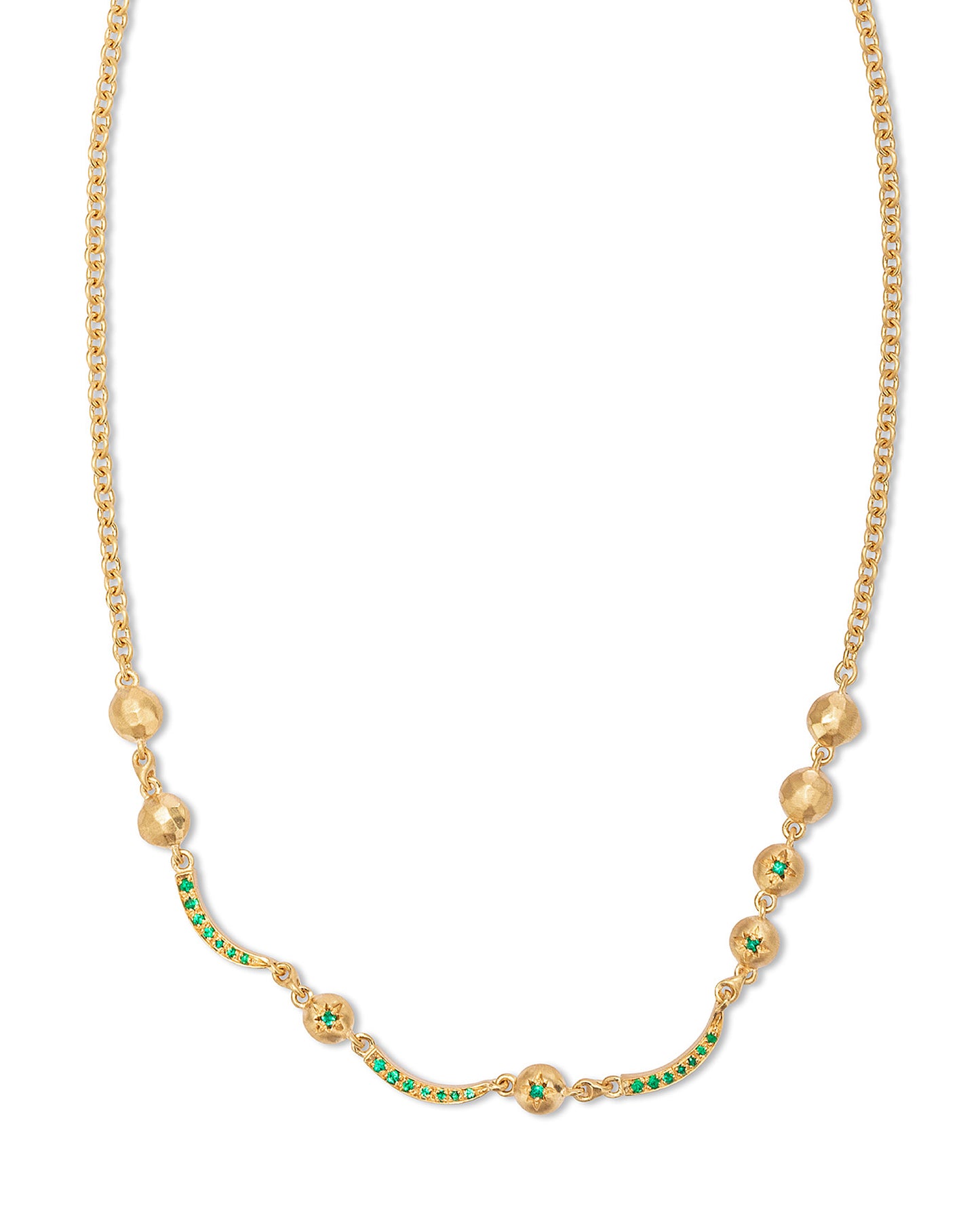 Arché Necklace Earth Element Emerald