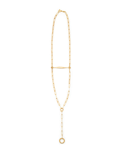 Spindle Necklace Clip Chain
