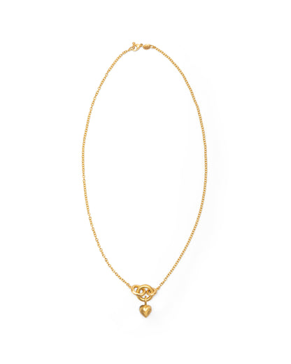 Voyage Necklace Light Chain with Heart Charm