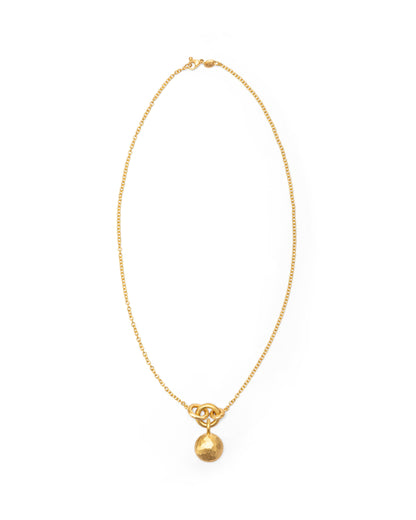 Voyage Necklace Light Chain with Medallion Charm