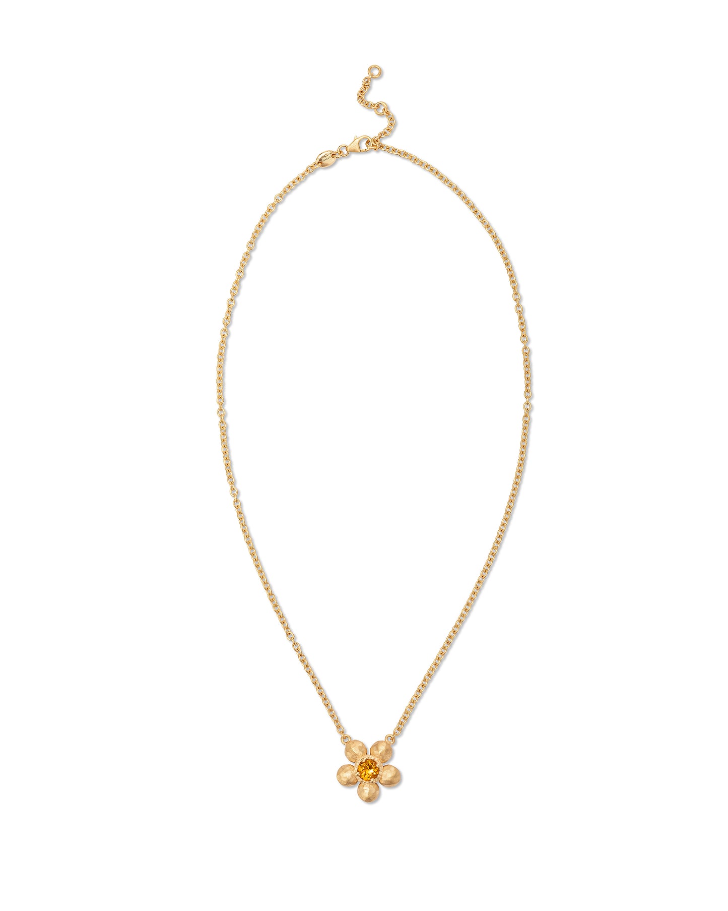 Flore Necklace Madeira Quartz