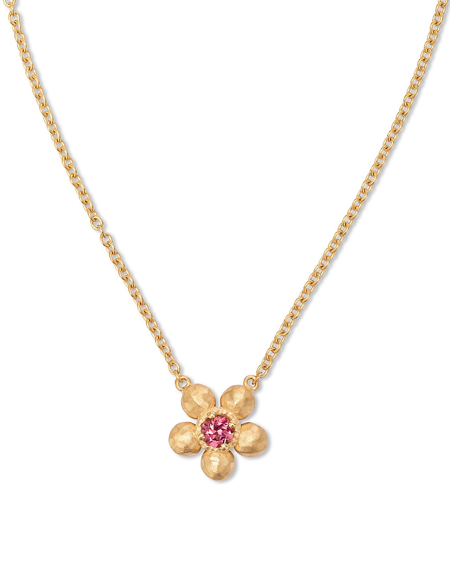 Flore Necklace Pink Tourmaline