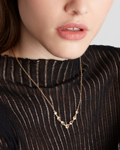 Wanderlust Necklace Light Green Prasiolite