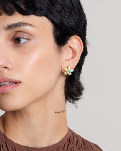 Flore Earrings Apatite