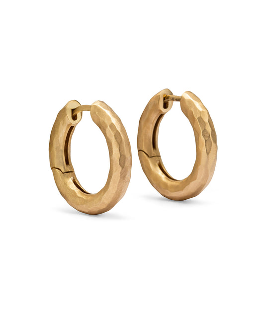 Wander Hoops Medium 18K Gold