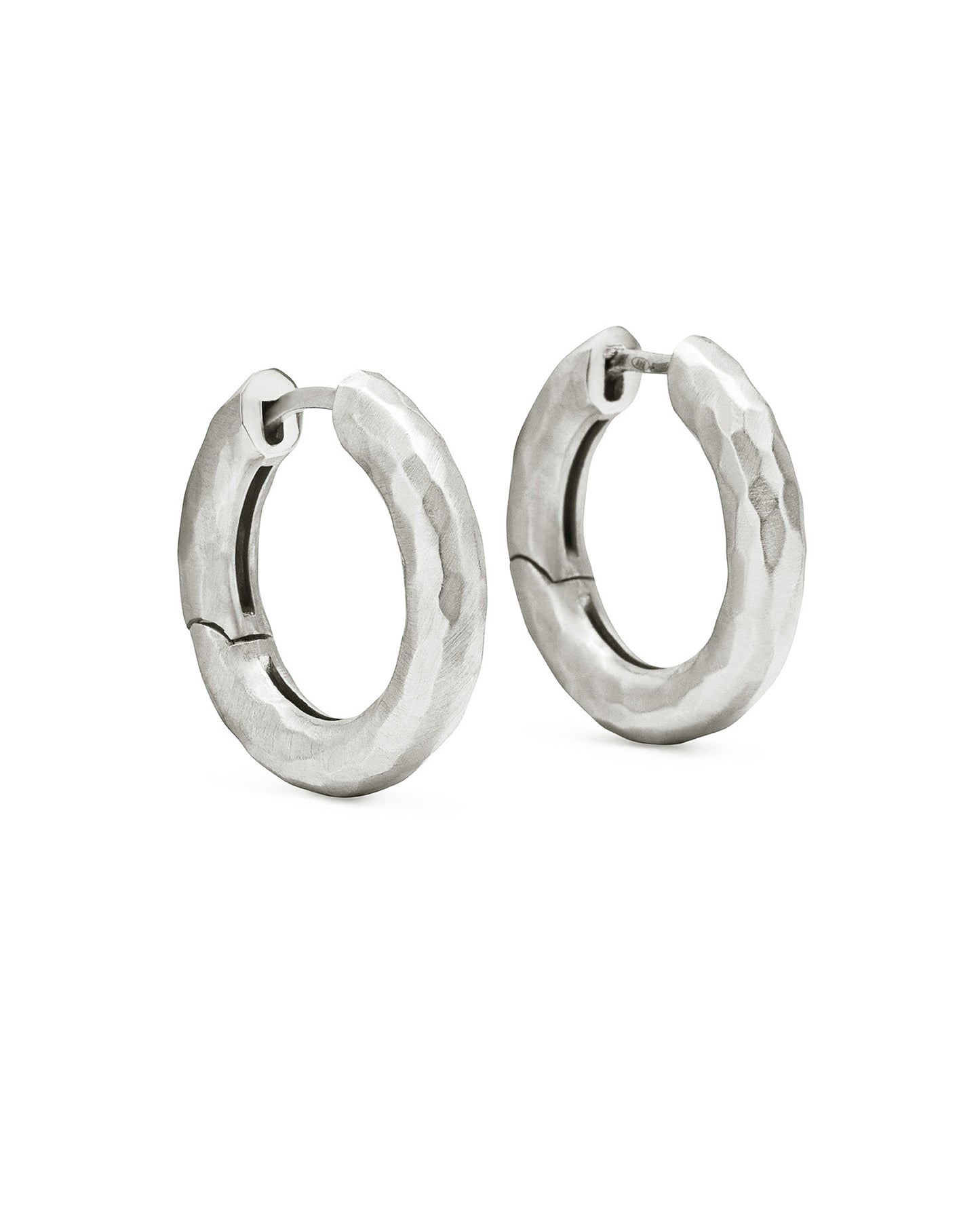 Orecchini Wander Medi Argento Naturale