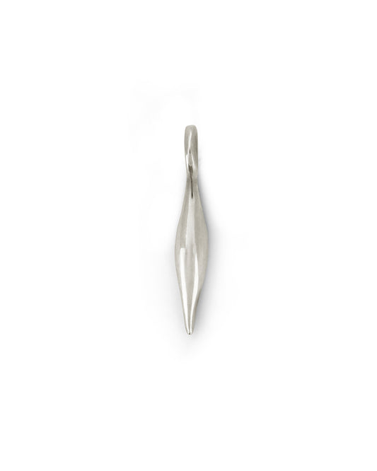 Milestone Spindle Charm Natural Silver