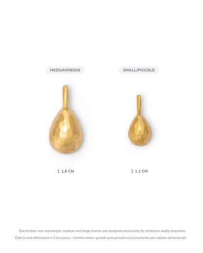 Milestone Drop Charm Large