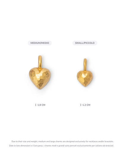 Milestone Heart Charm Small
