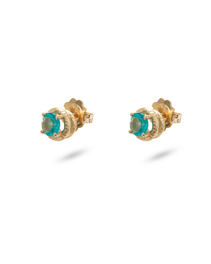 Flore Energy Studs Apatite