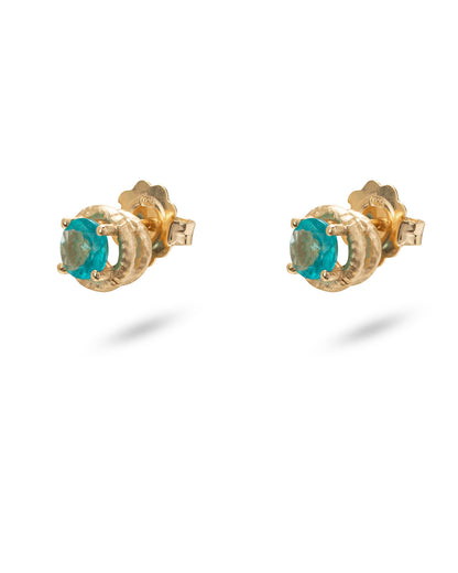 Flore Energy Studs Apatite
