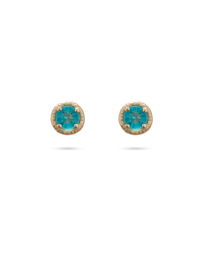 Flore Energy Studs Apatite