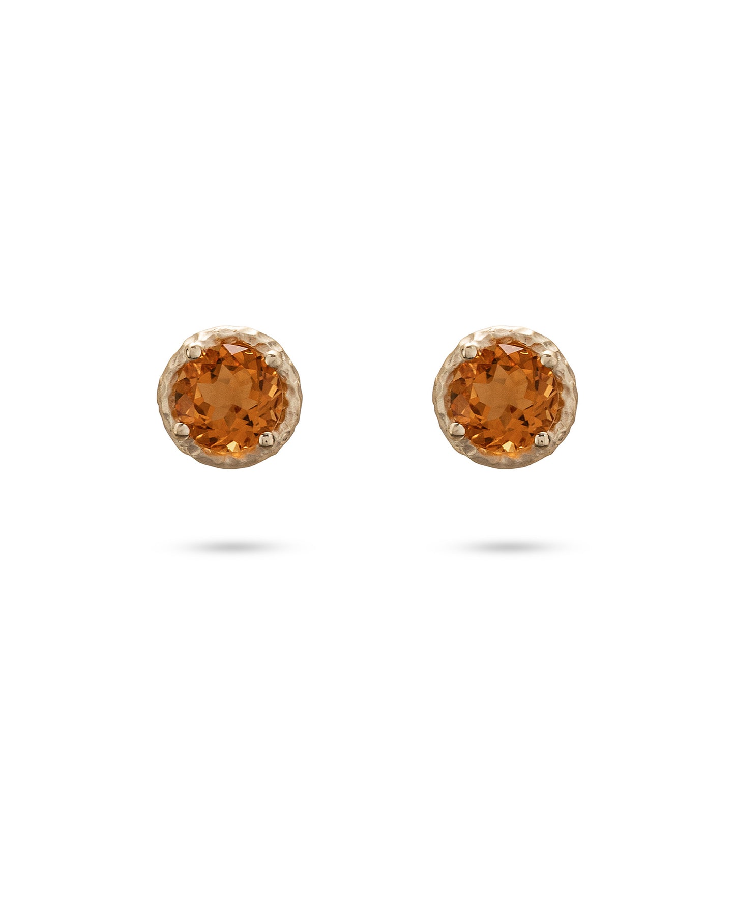 Flore Energy Studs Madeira Quartz