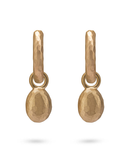 Wander Hoops Medium with Sasso Charms Medium